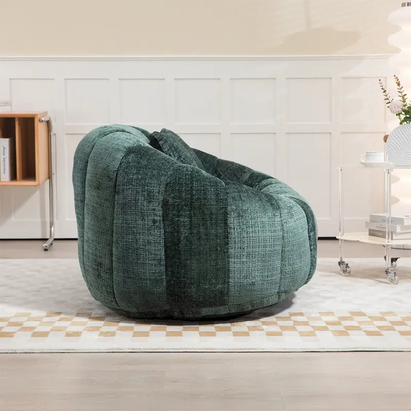 Chenille Bean Bag Chair