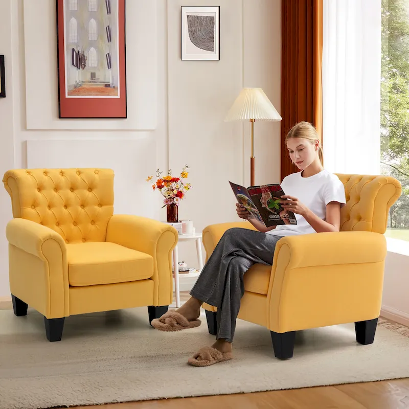 Pellebant Modern Accent Chair Club Armchair for Living Room