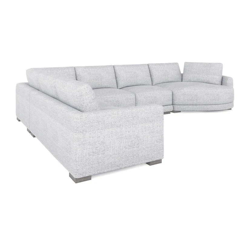 Laguna 165.5 L-Shape Modular Sectional Sofa with Chaise Lounge