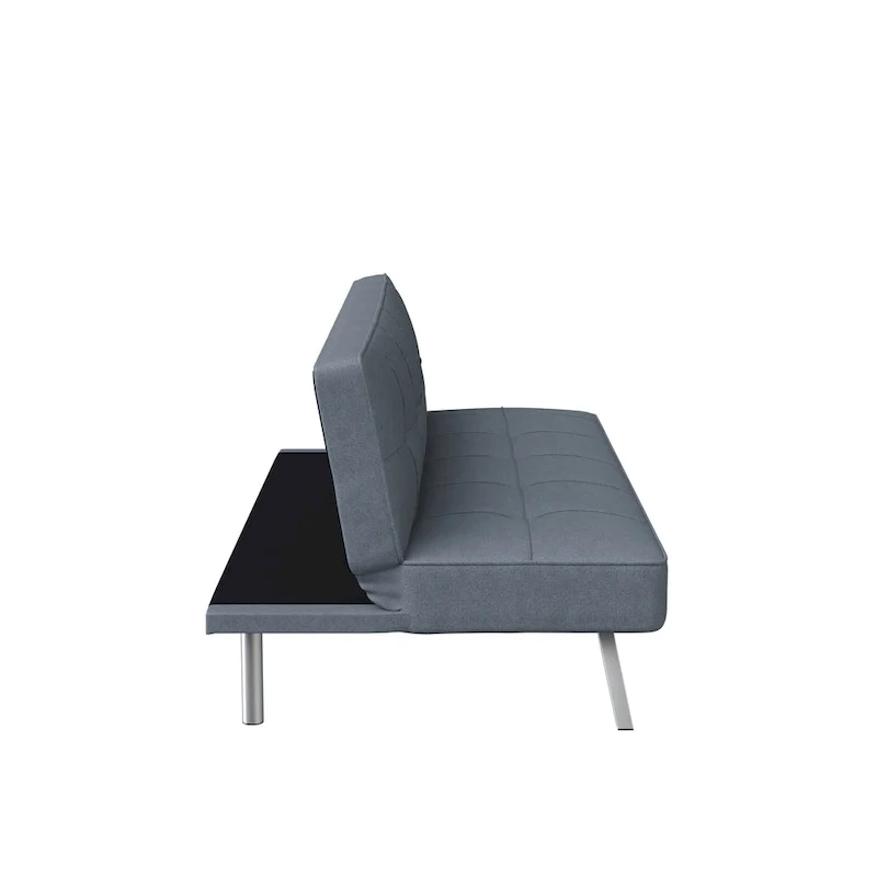 Convertible Sofa with Finger Guard – Sofa, Lounger & Full-Size Bed