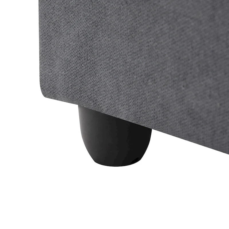 Modern Sectional Sofa with Vertical Stripes