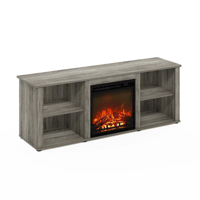 60 Inch TV Stand with Fireplace