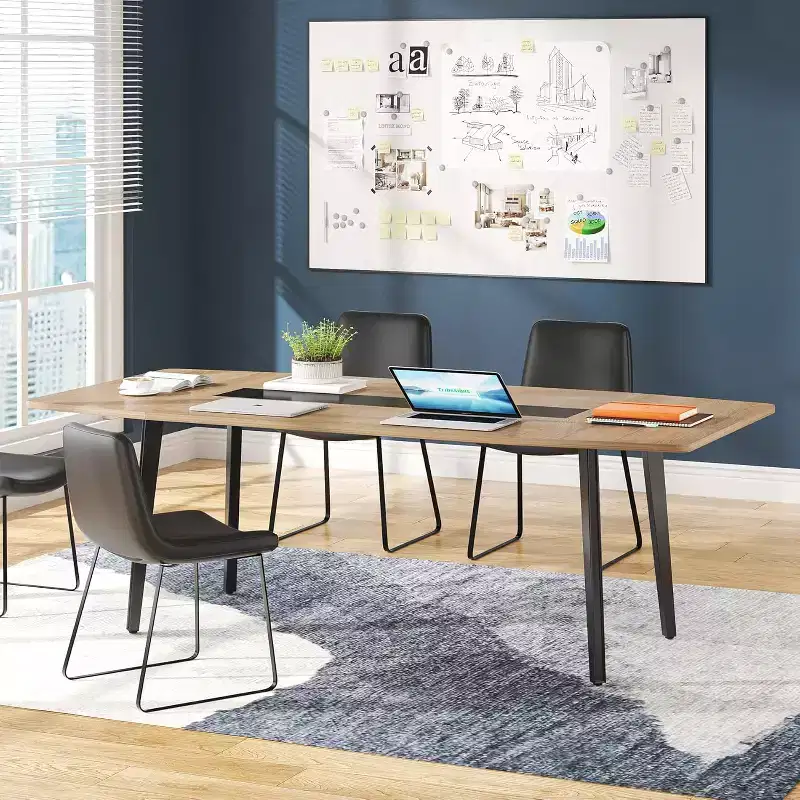 Lantine 70.86 Boat Shaped Executive Desk