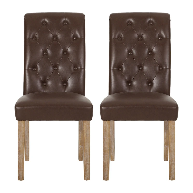 Aruda Upholstered Dining Chair (Set of 2) by Christopher Knight Home
