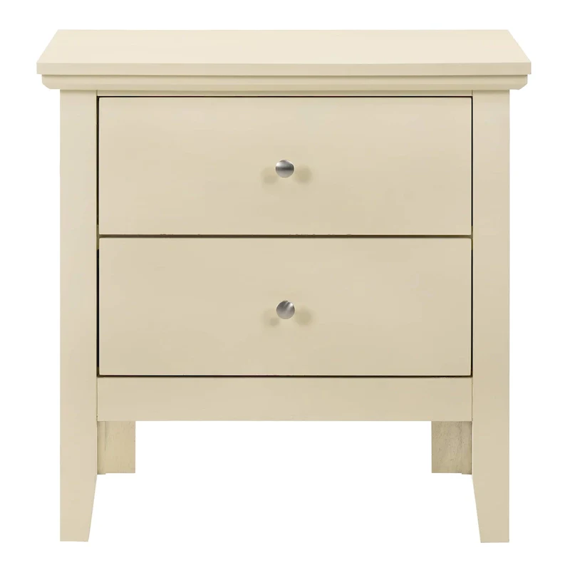 Primo 2-Drawer Nightstand (24 in. H x 19 in. W x 15.5 in. D)