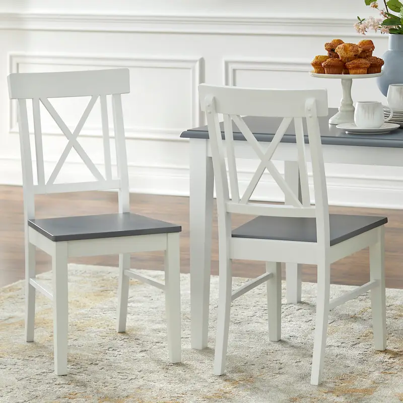 Simple Living Eugenia 7-piece Farmhouse Dining Set