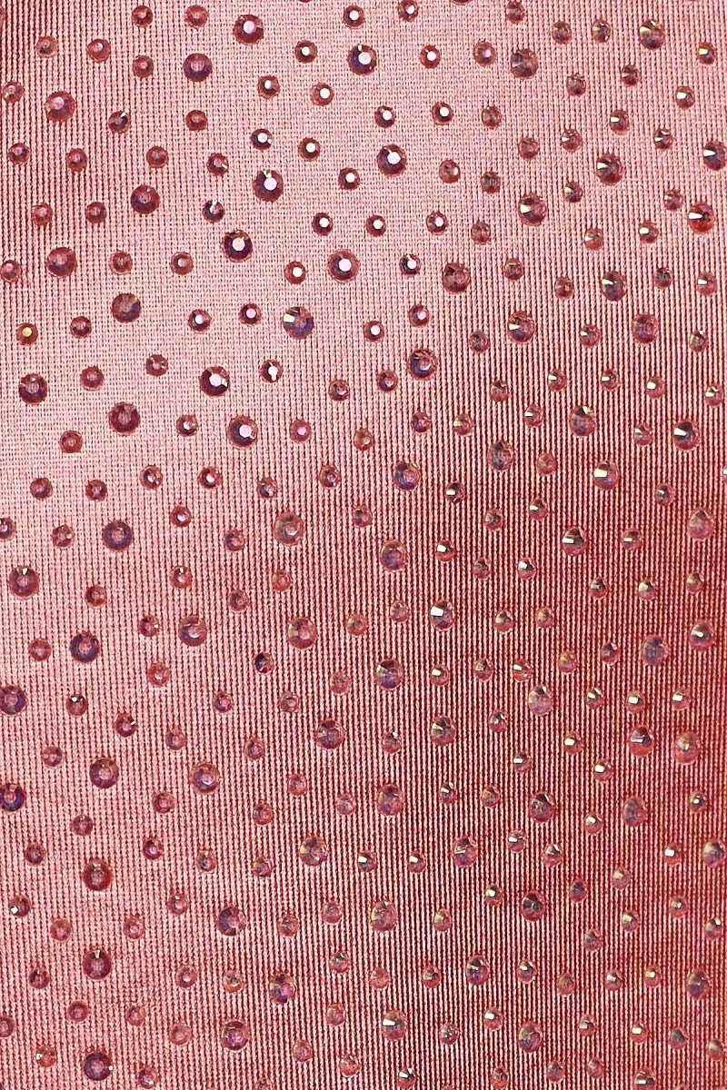 Coral-Blue Mermaid Spaghetti Straps Satin Beaded Long Prom Dresses With Slit