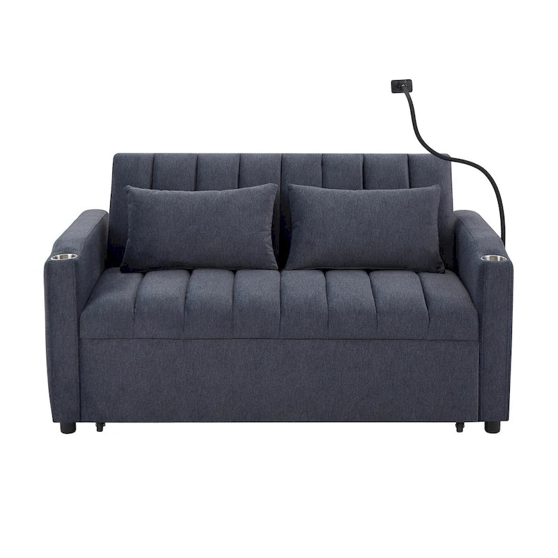 Convertible Loveseat Sofa, Pull Out Sofa Bed