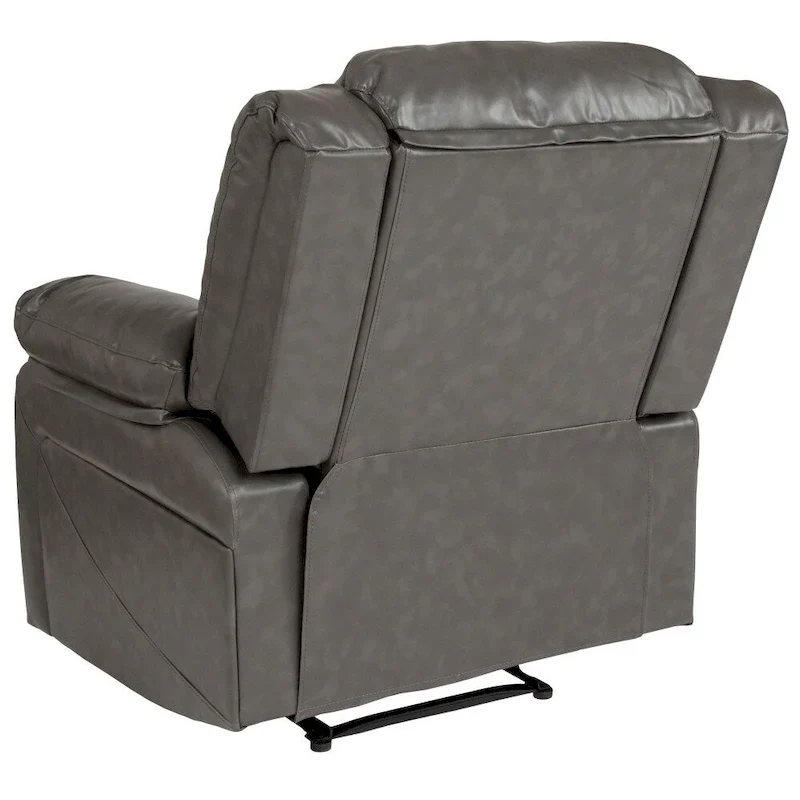 Microfiber Pillow Back Recliner