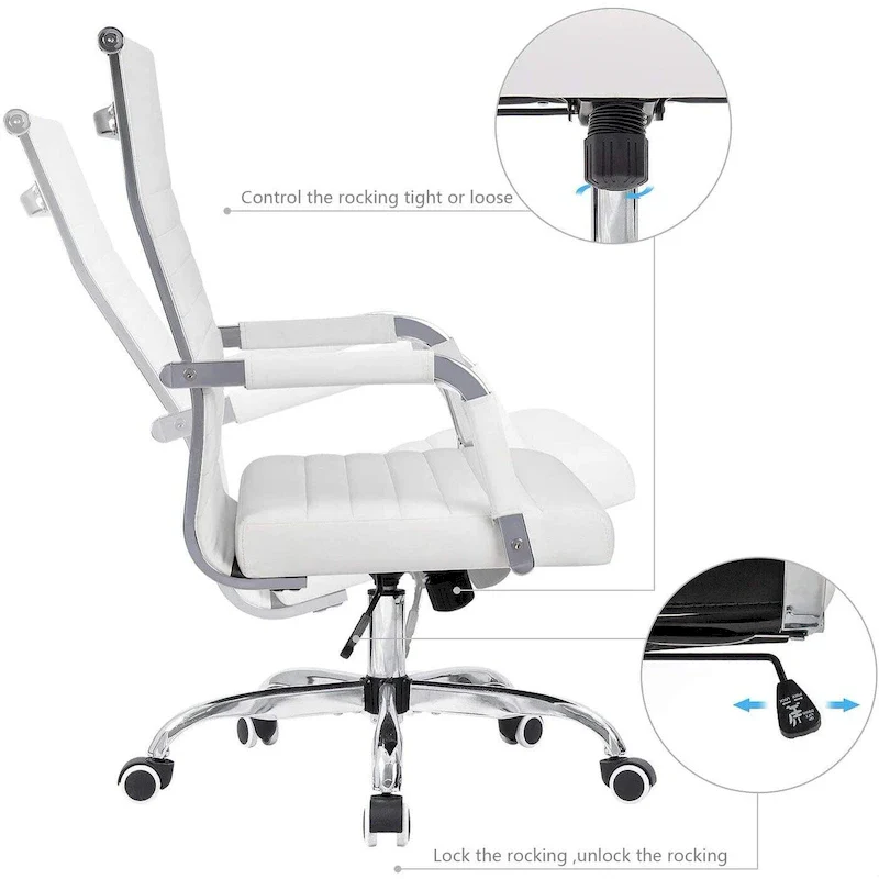 Homall Ribbed Office Chair Computer Desk Chair