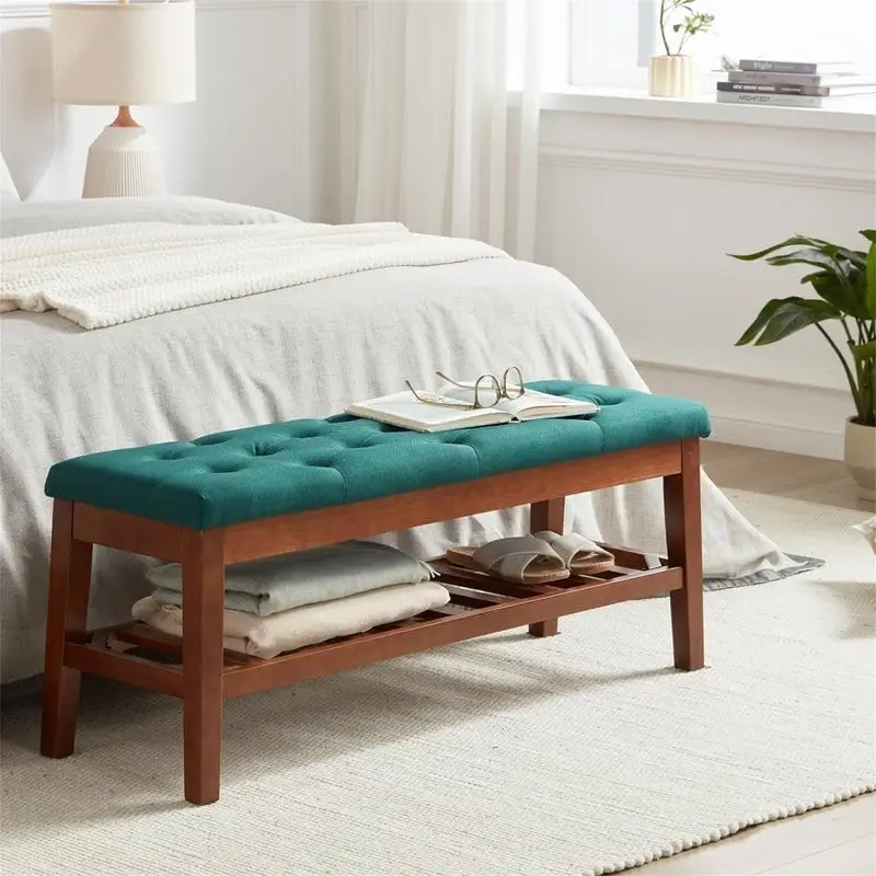 Shoe Bench Entryway - 43.3 D x 14 W x 18 H