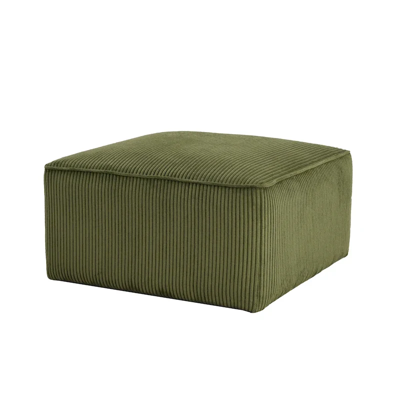 Christopher Knight Home - Yzabella Faux Leather Square Ottoman