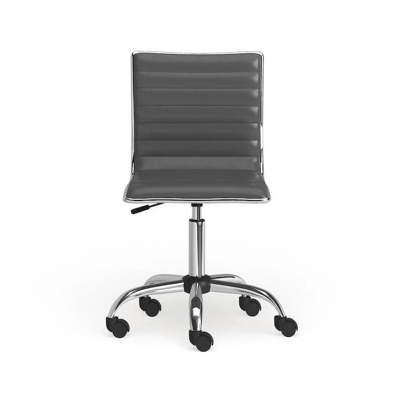 Carson Carrington Lund Modern Chrome Office Chair
