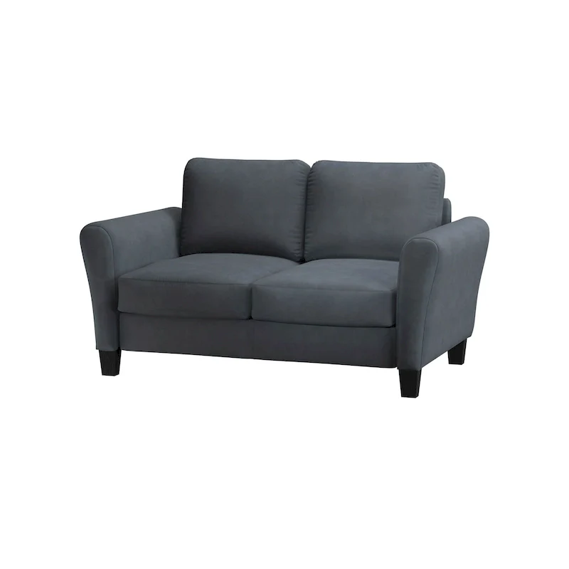 iLounge Waverly Microfiber Loveseat