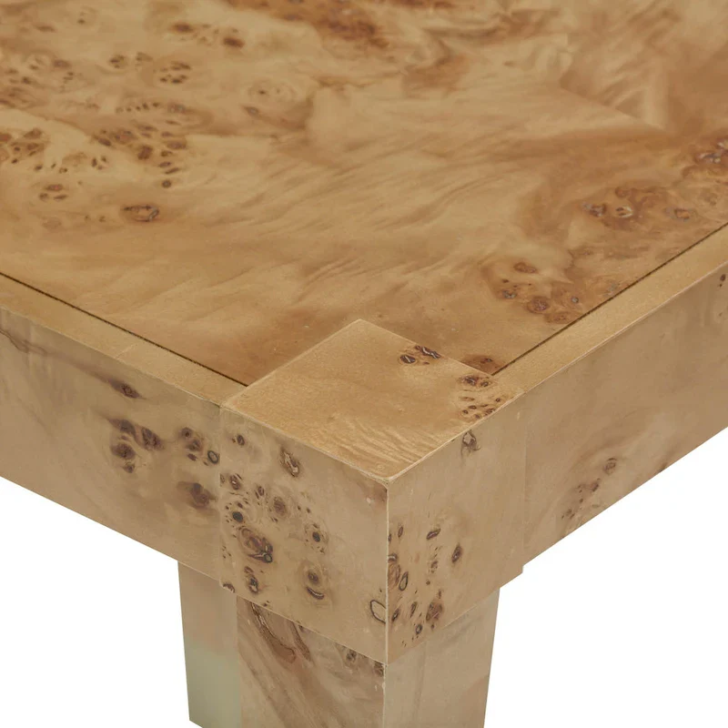 Burl End Table