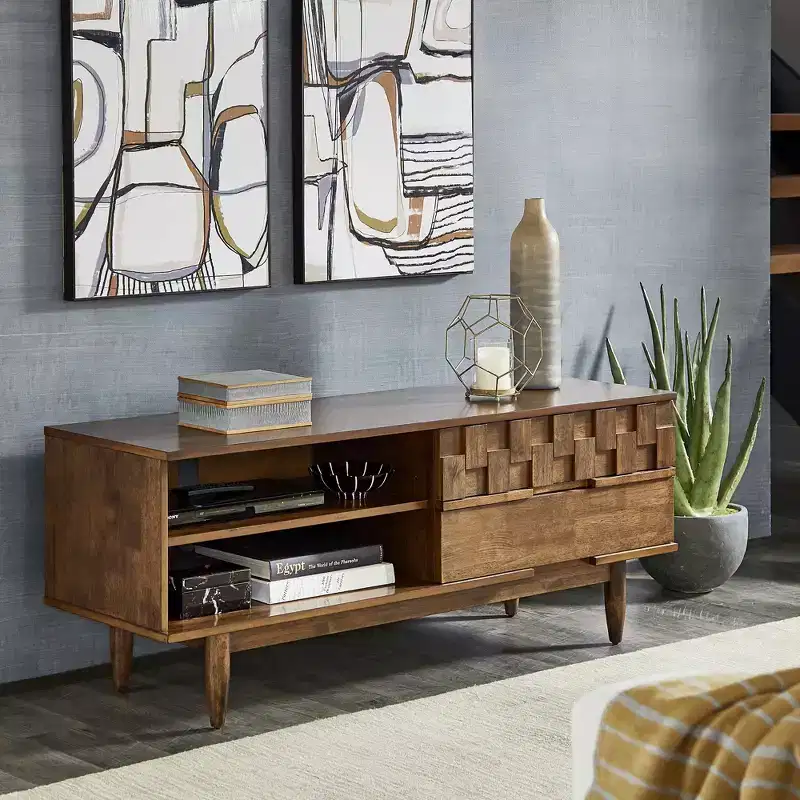 Chasin 59 Wide Tv Stand - Brown - iNSPIRE Q