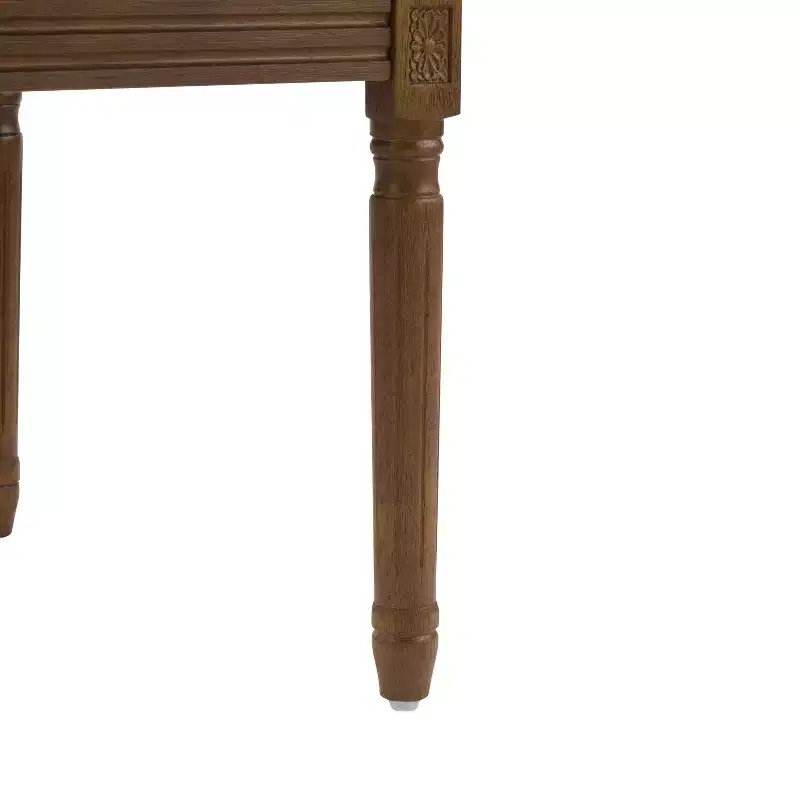 Christopher Knight Home Louis Traditional Rubberwood Upholstered Dining Chair (Set of 2)