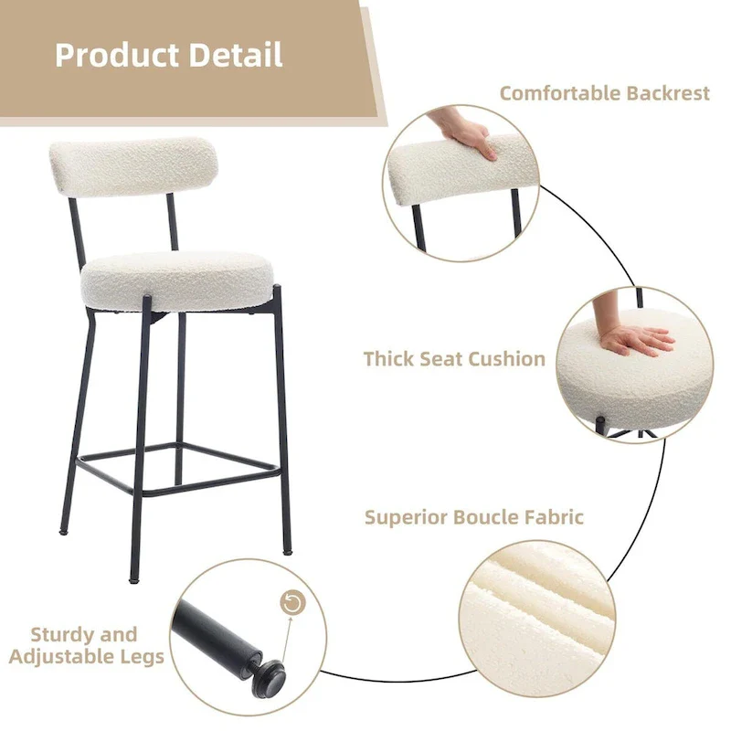 27 Modern Counter Stools Set of 2