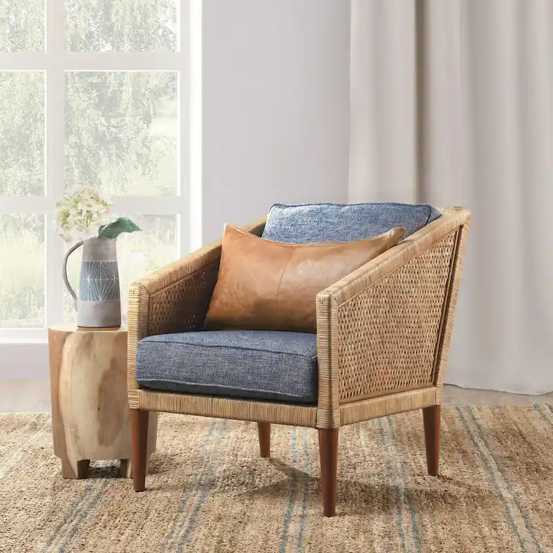 Classic Home Kaitlin Wicker Accent Chair