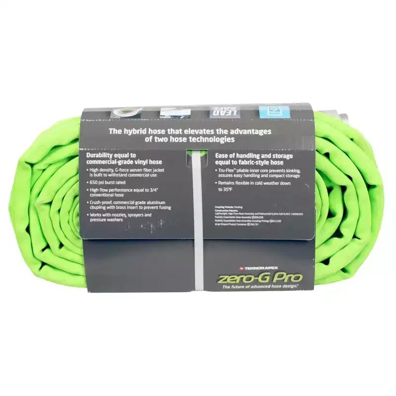 zero-G 3/4 x 75' Lightweight Kink-Resistant Garden Hose 4300-75