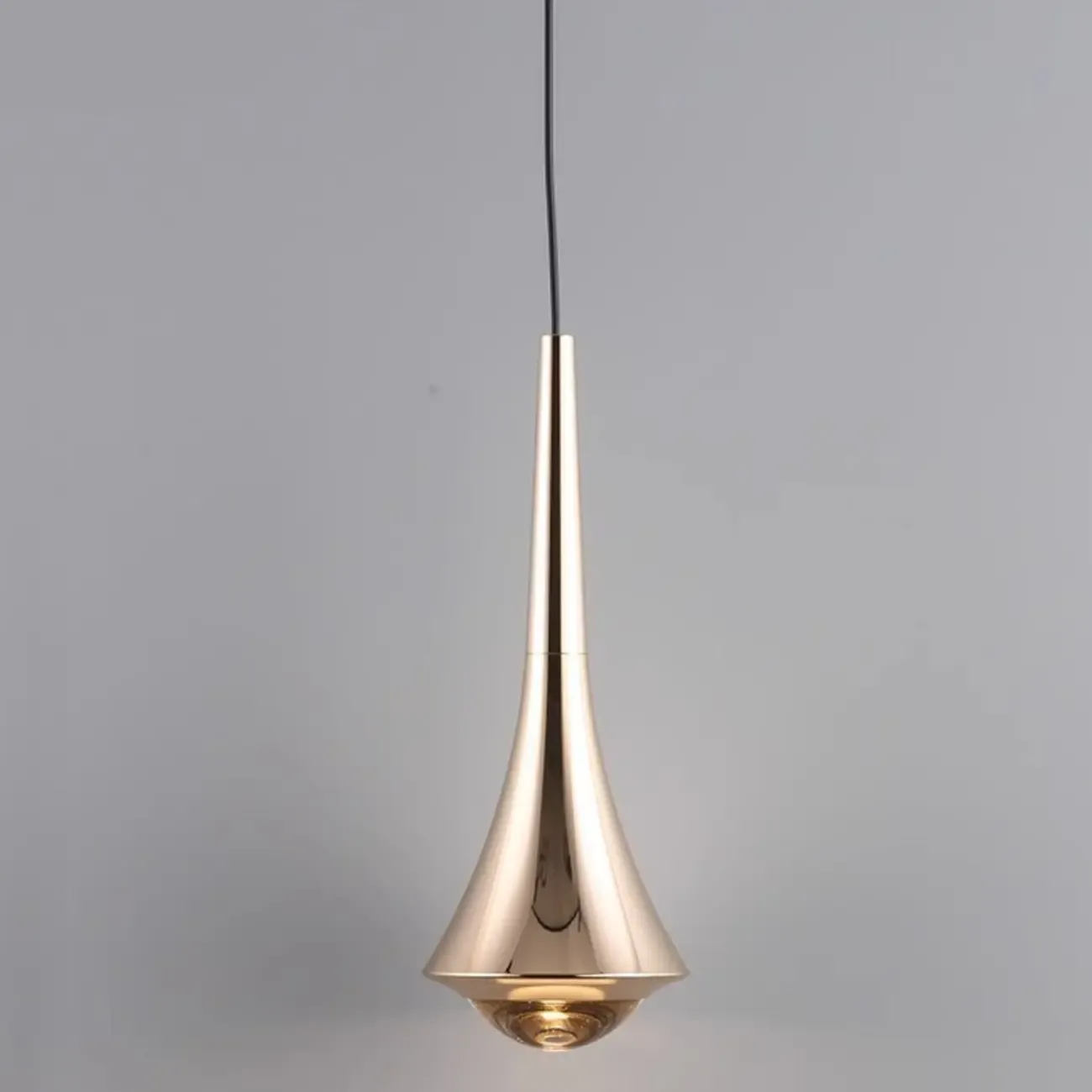 Bedside Metal Pendant Light with Third Gear Dimming