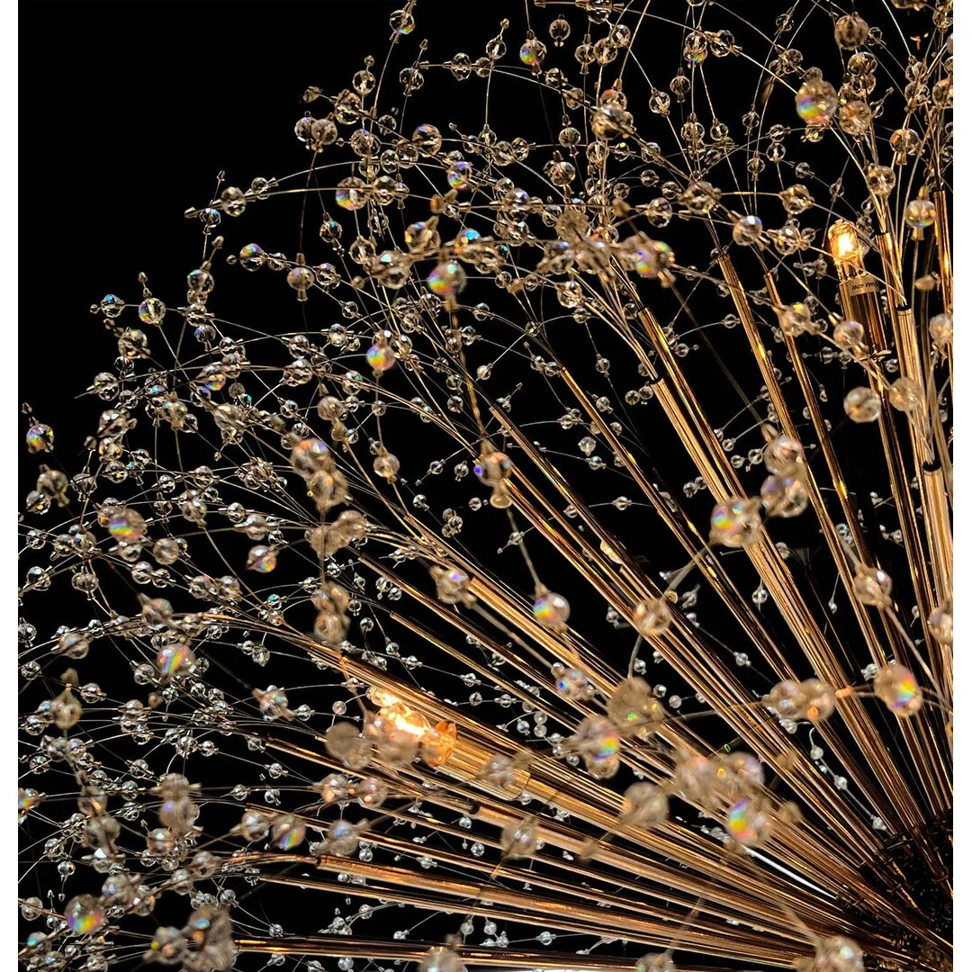 Starburst Chandelier 47 Wide Crystal Lighting Fixture