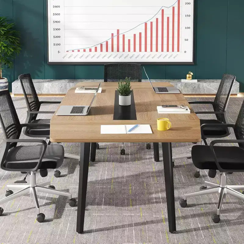 Lantine 70.86 Boat Shaped Executive Desk