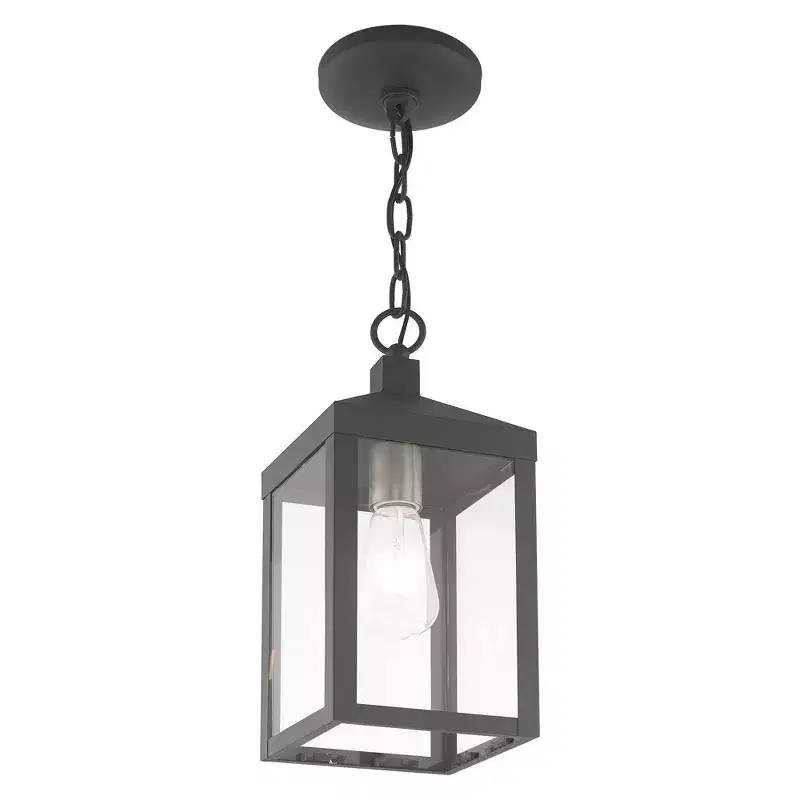 Livex Lighting Nyack 1 - Light Pendant in Scandinavian Gray