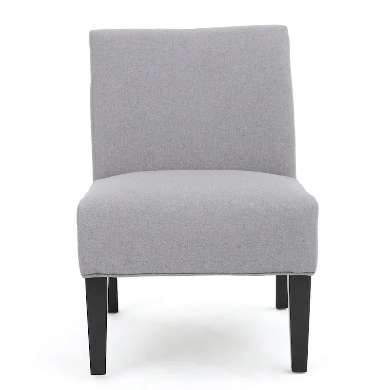 Fabric Slipper Accent Chair - Single Seat