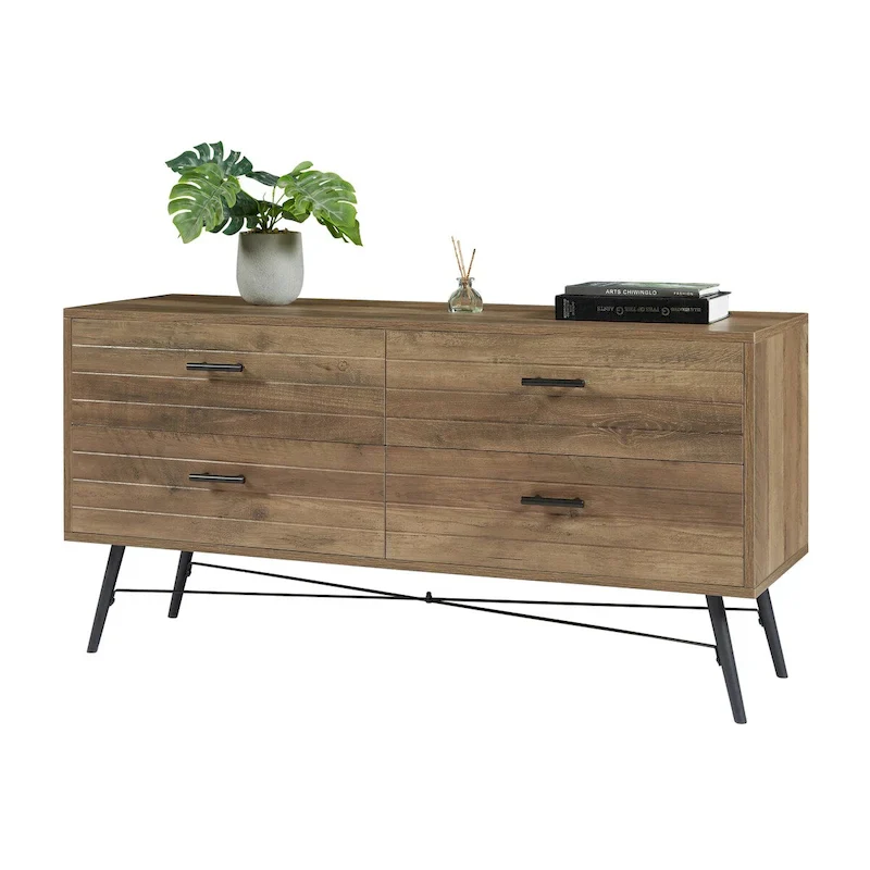 4-Drawer Dresser Storage Chest