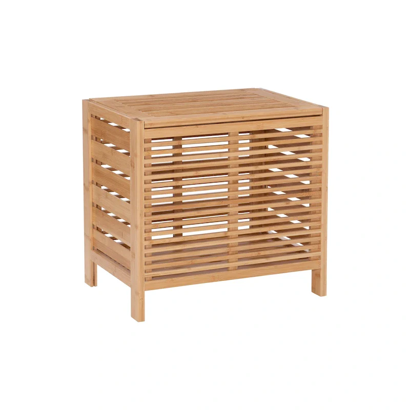 Bracken Natural Bamboo Laundry Hamper