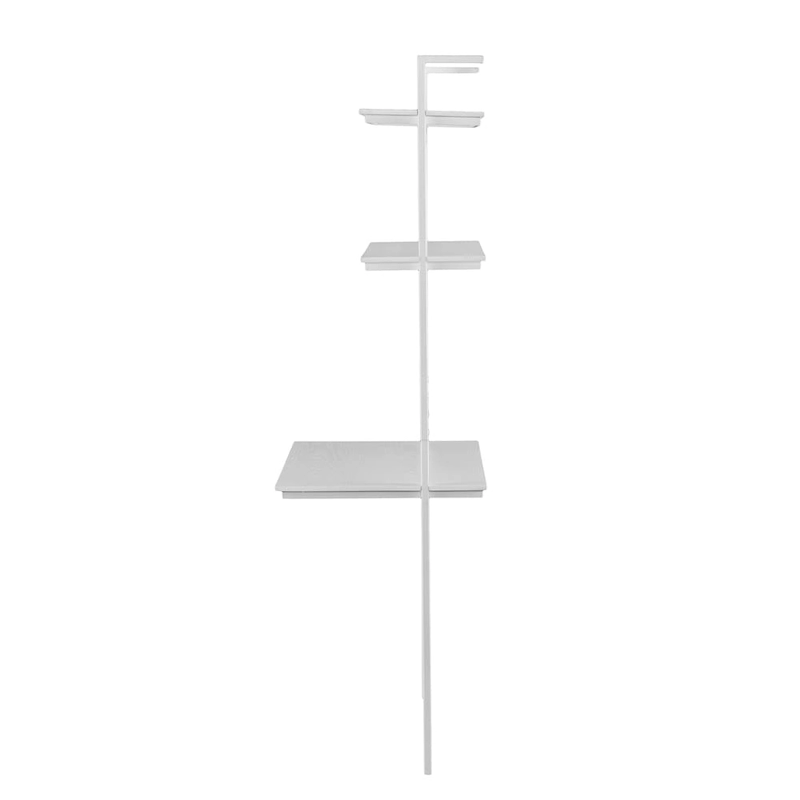 SEI Furniture Haeloen Wall Mount Desk - White