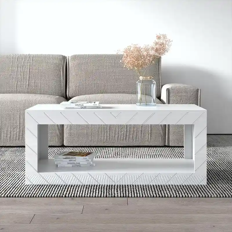 High Gloss Modern Coffee Table