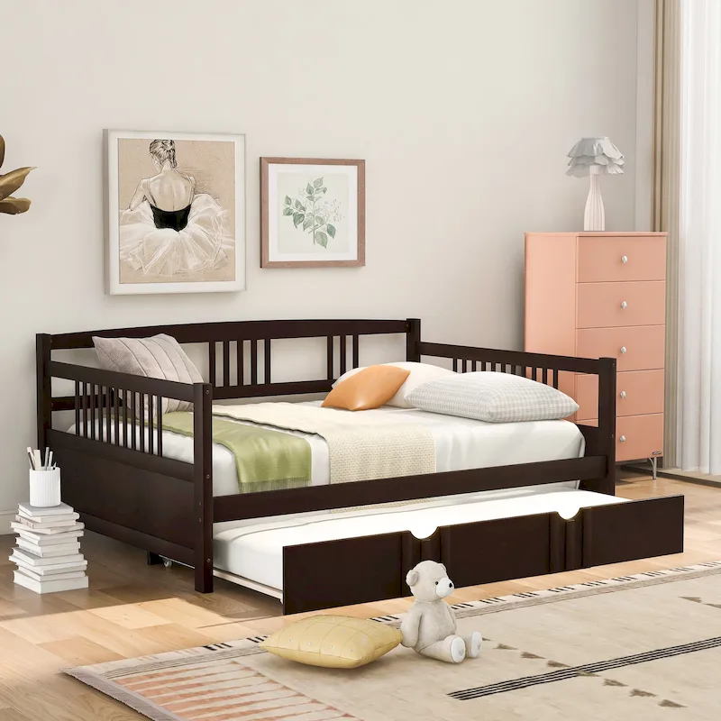 Full Size Daybed with Twin Trundle