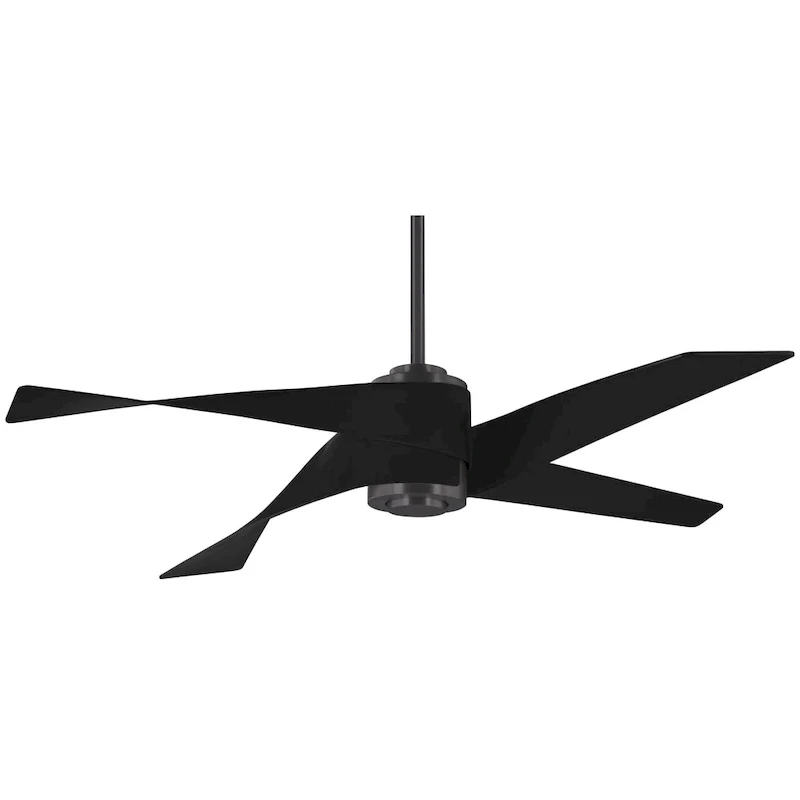 Minka Aire Artemis IV Gun Metal Black 4 Blade 64 Inch LED Ceiling Fan