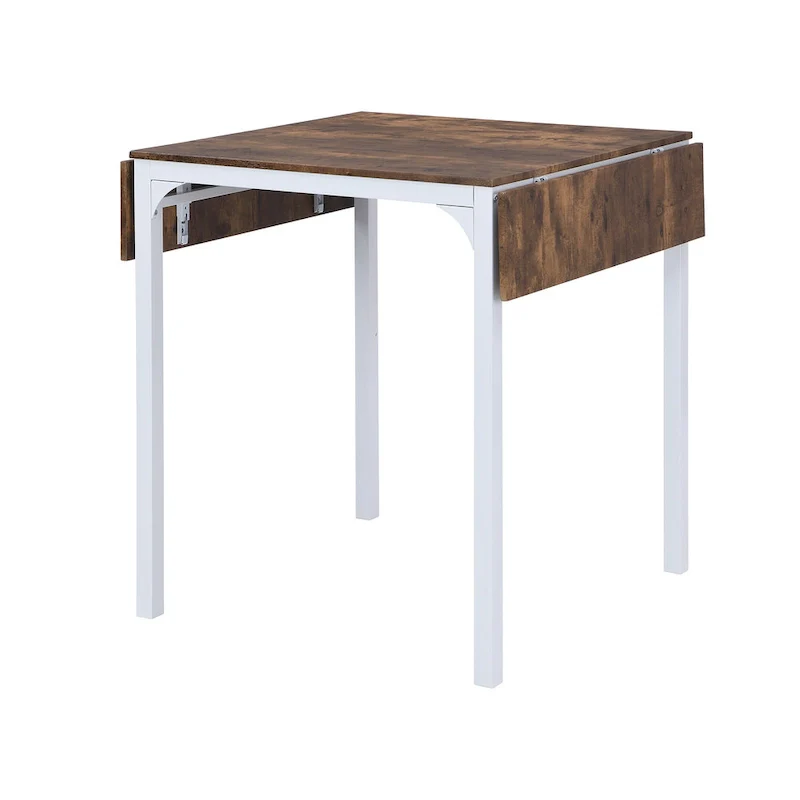 5-Piece Counter Height Dining Set with Drop Leaf Table 39.4