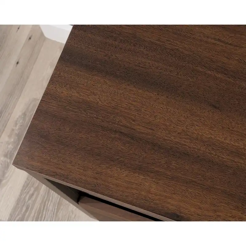 Rich Walnut Lateral File Credenza, Letter Size