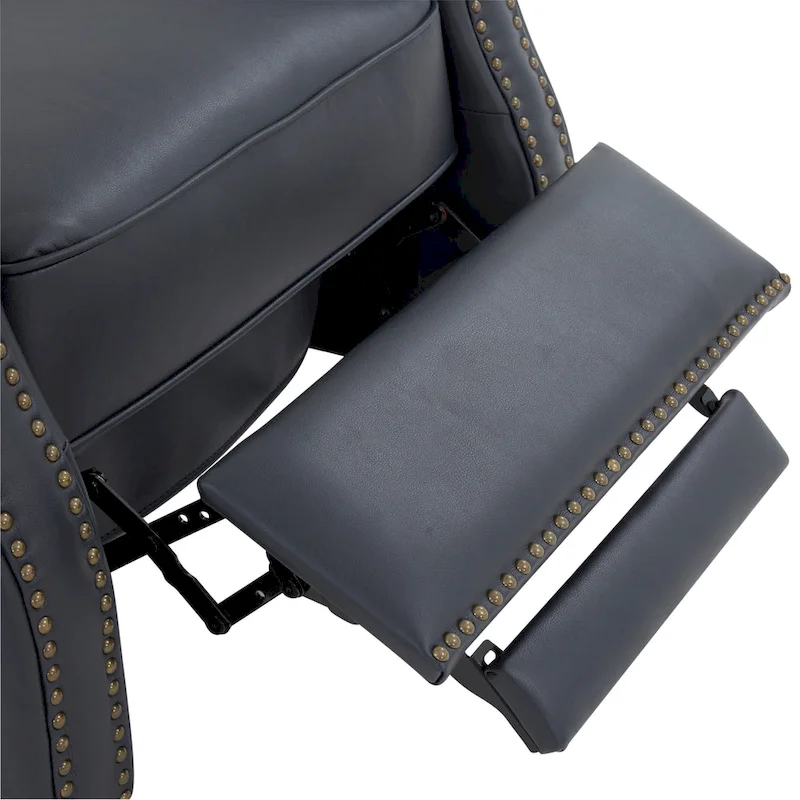 Julian Faux Leather Push Back Recliner by Greyson Living