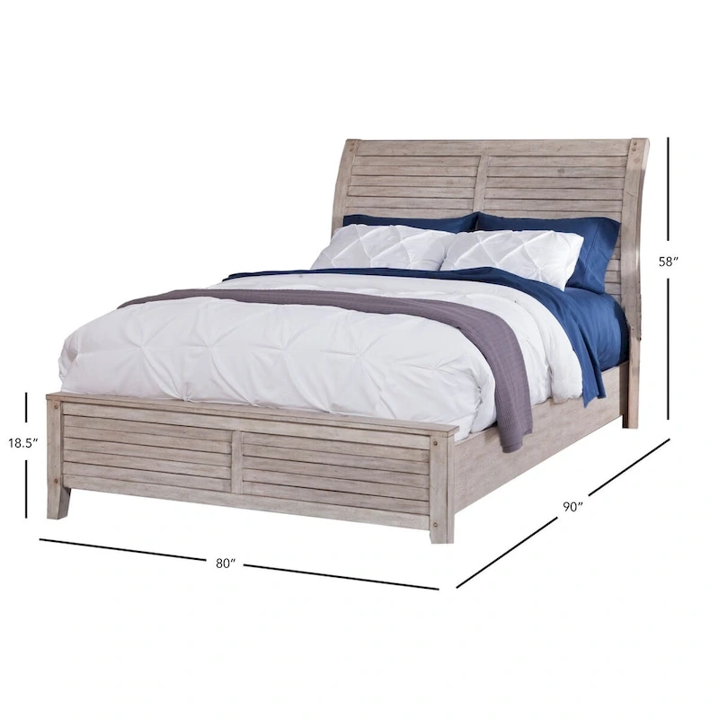 Asher Sleigh Bed