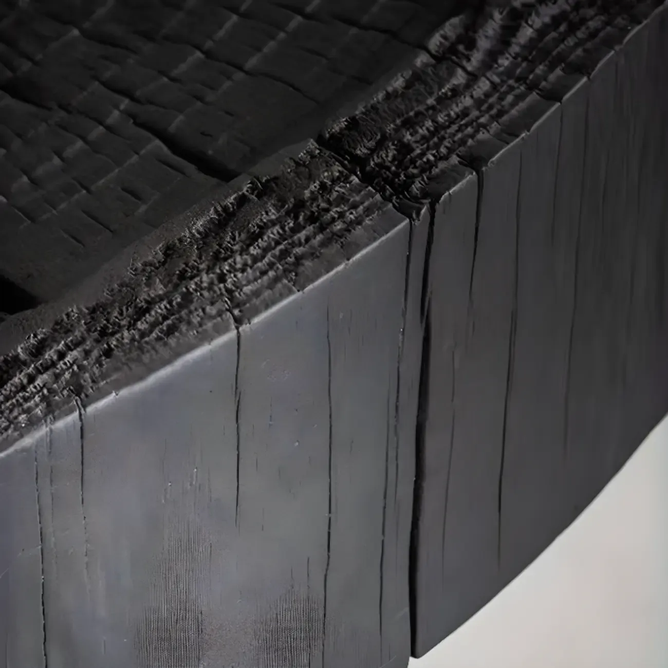 Modern Solid Wooden Black Coffee Table with Unique Design