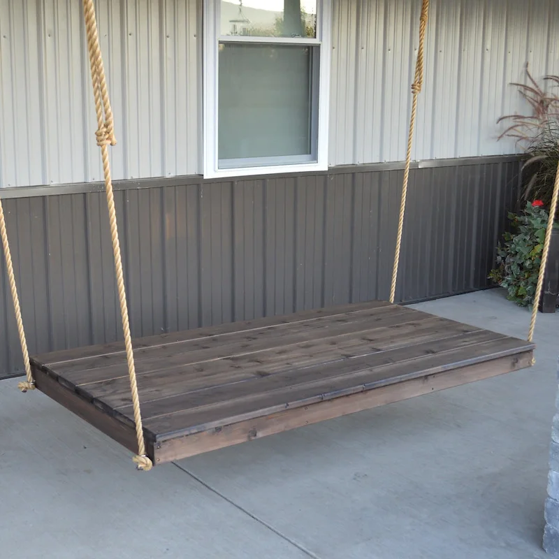 Cedar 75  Twin Size Newport Bed Swing