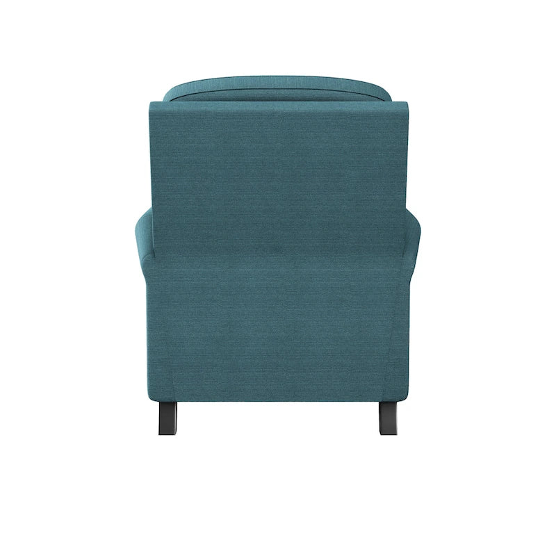 Caribbean Blue Push-back Recliner Chair
