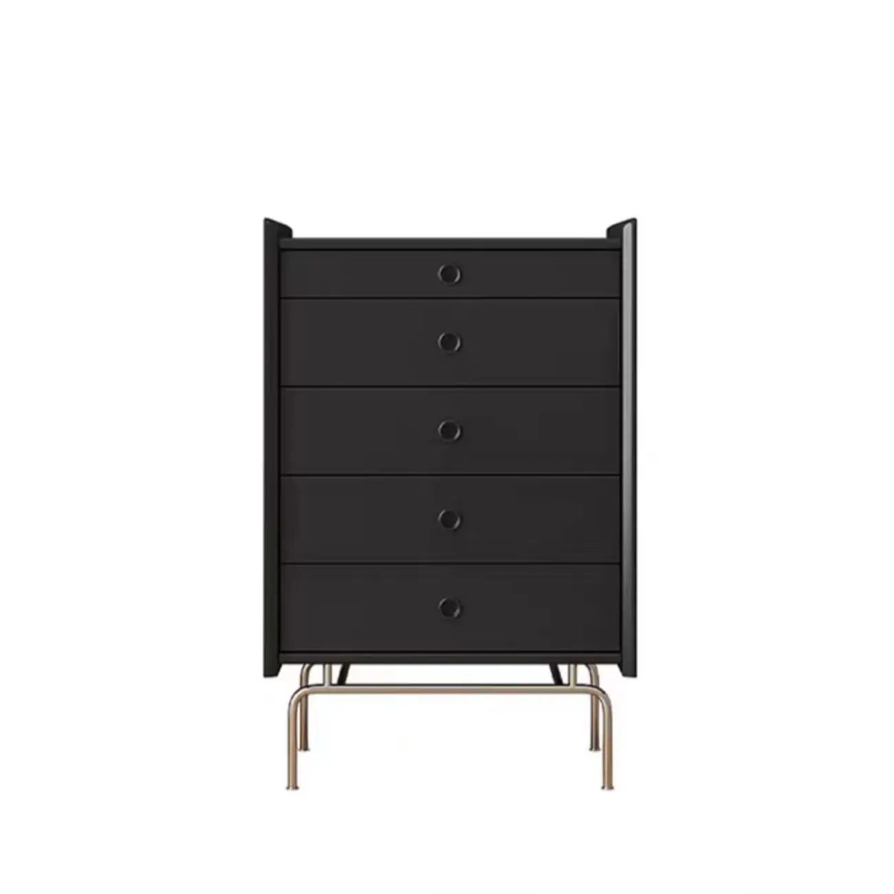 Durable Wooden Dresser in Horizontal Orientation with 9-Drawers