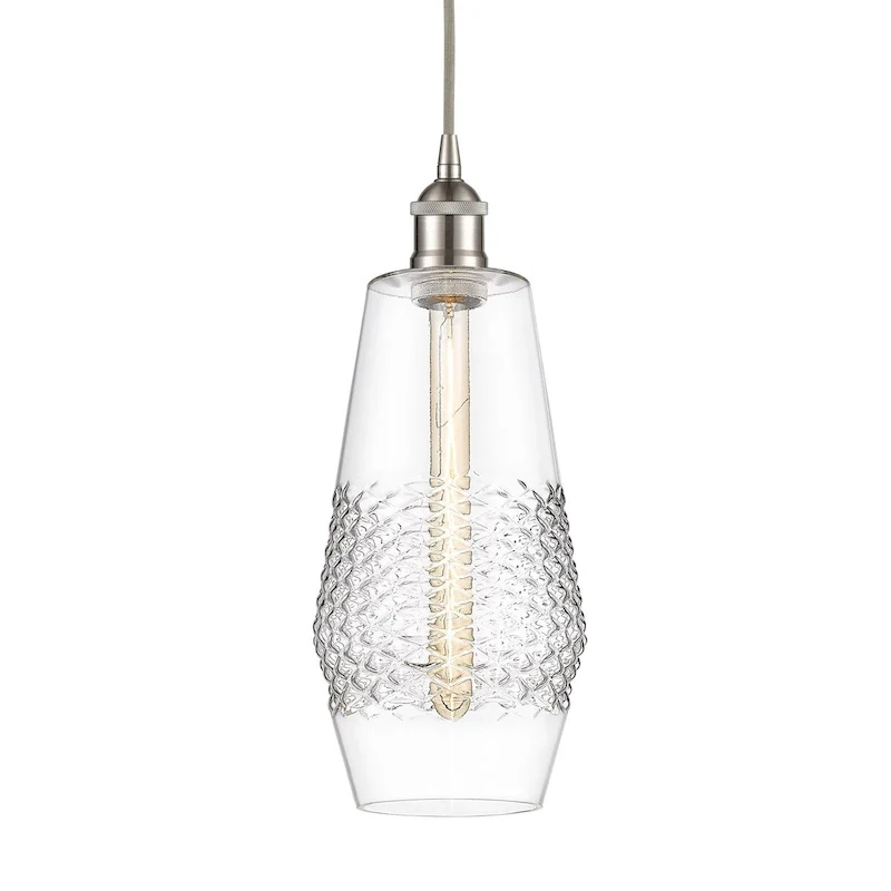 Innovations Lighting 616-1P-17-7 Windham Pendant Windham 7  Wide Mini