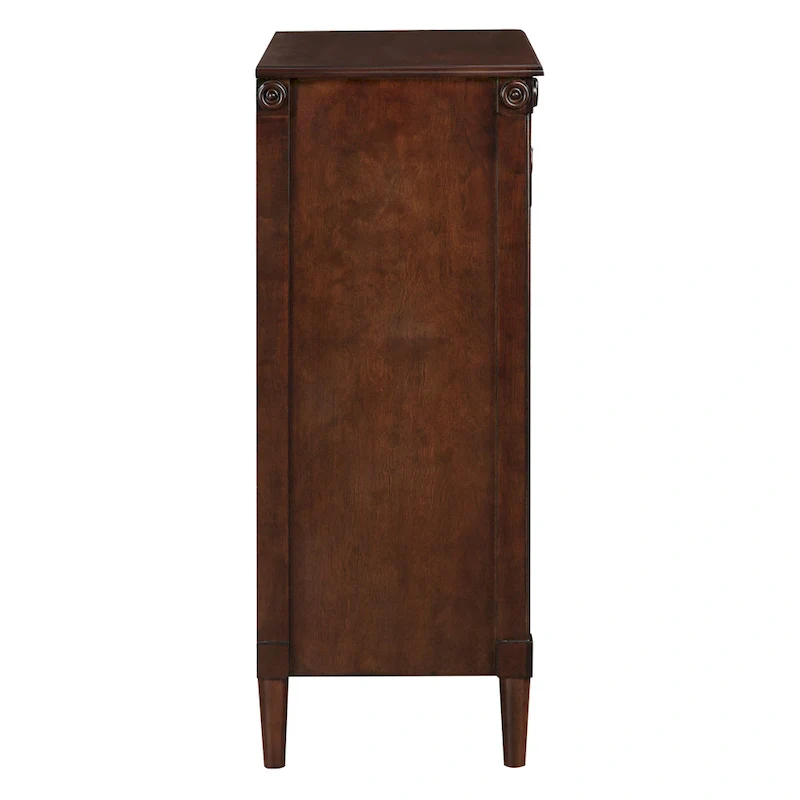 Joneigh Traditional Solid Wood 4-Drawer Chest by