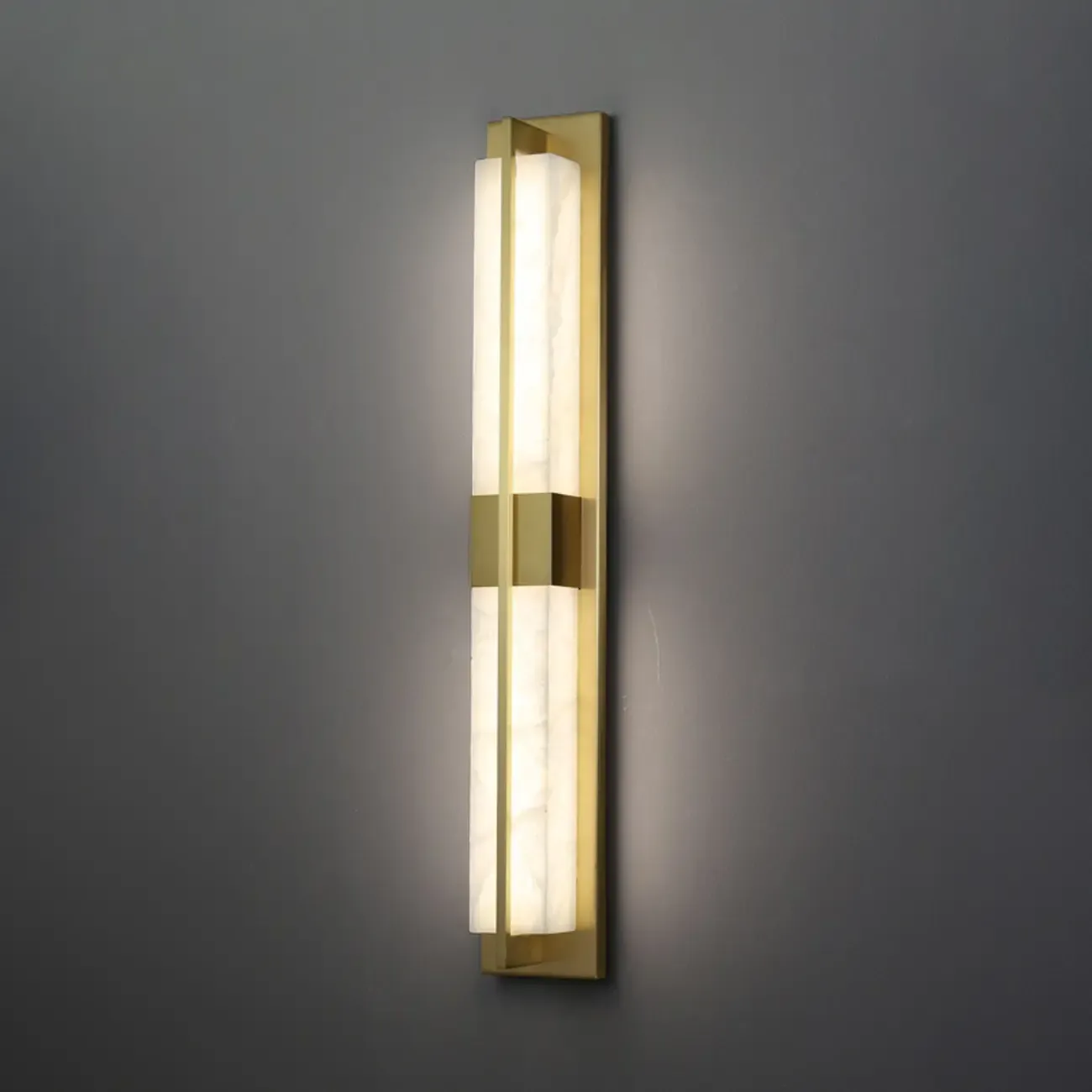Modern Art Alloy Rectangular Wall light