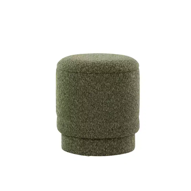 LumiSource Marla Upholstered Ottoman Set Fabric