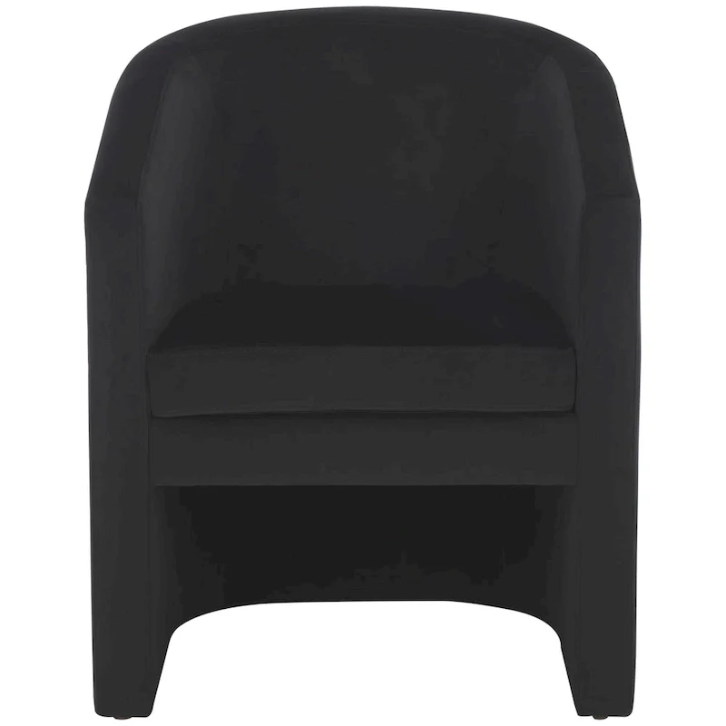 SAFAVIEH Theodosia Barrel Back Accent Chair (Fully Assembled) - W24 x D24 x H30 - 24Wx24Dx30H