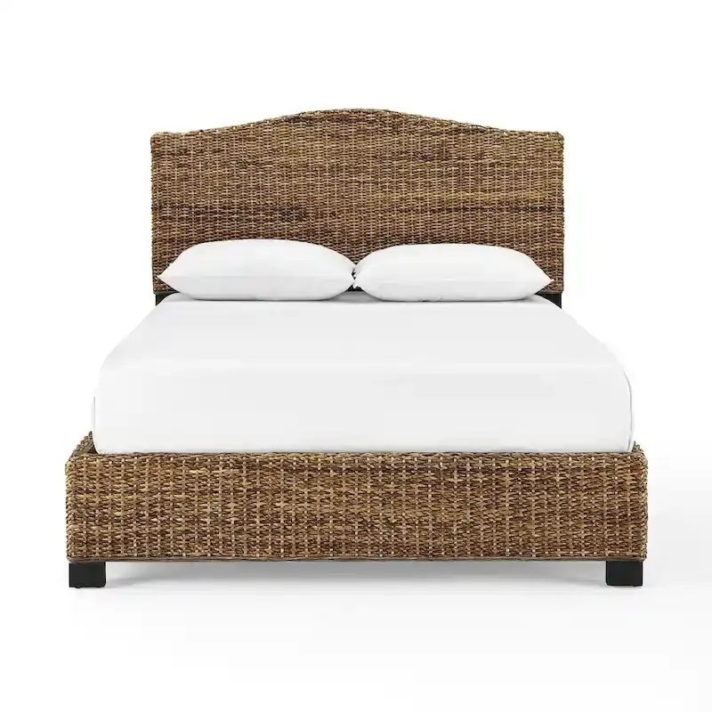 Queen Rattan Bed