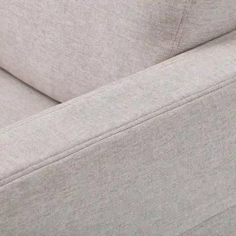 Clara Modern Armchair, Light Grey